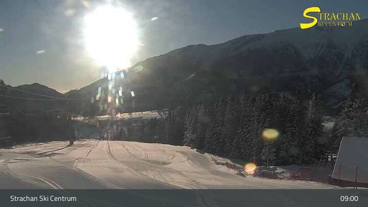 Archiv Foto Webcam Skizentrum Strachan in Zdiar