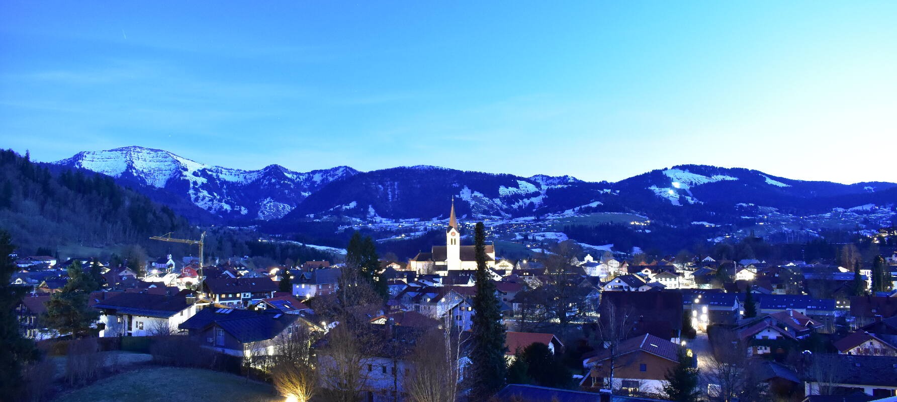 Archived image Webcam Oberstaufen - Health Resort Rosenalp