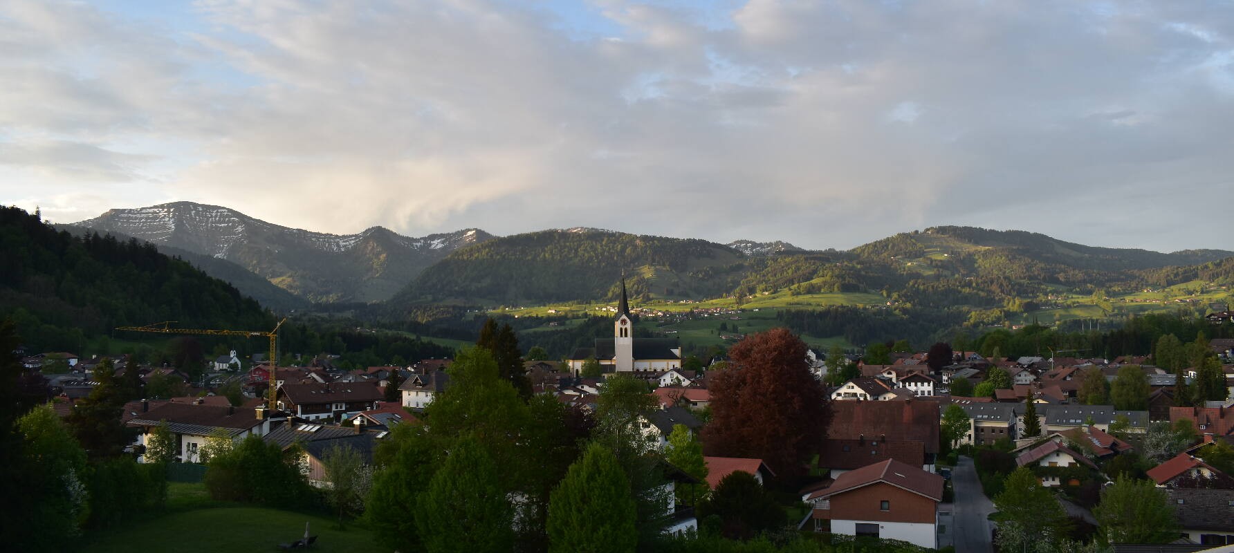 Archived image Webcam Oberstaufen - Health Resort Rosenalp
