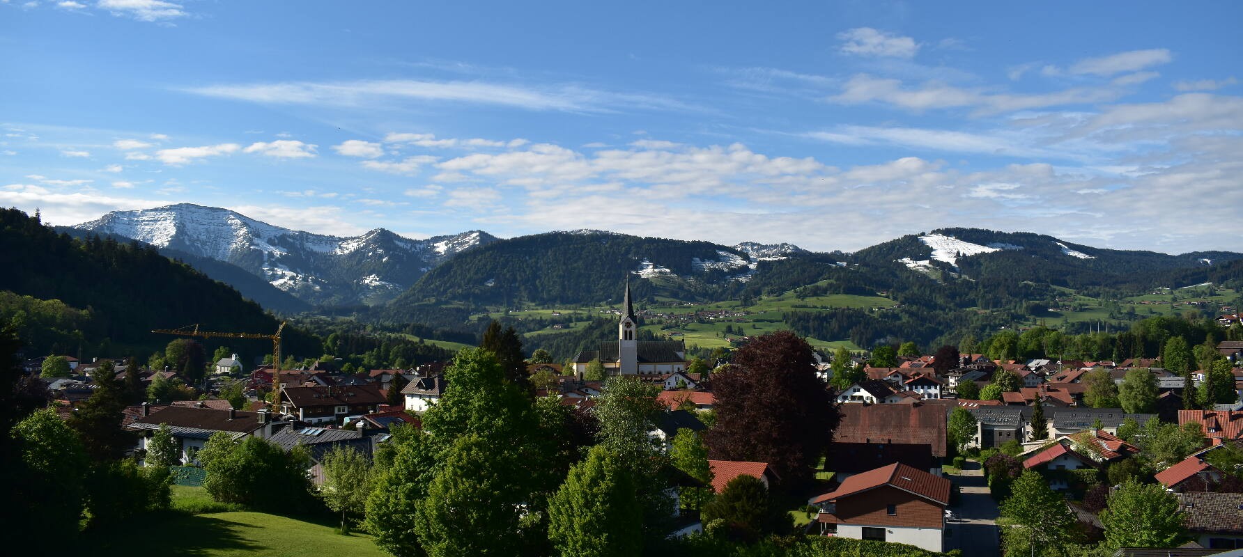 Archived image Webcam Oberstaufen - Health Resort Rosenalp
