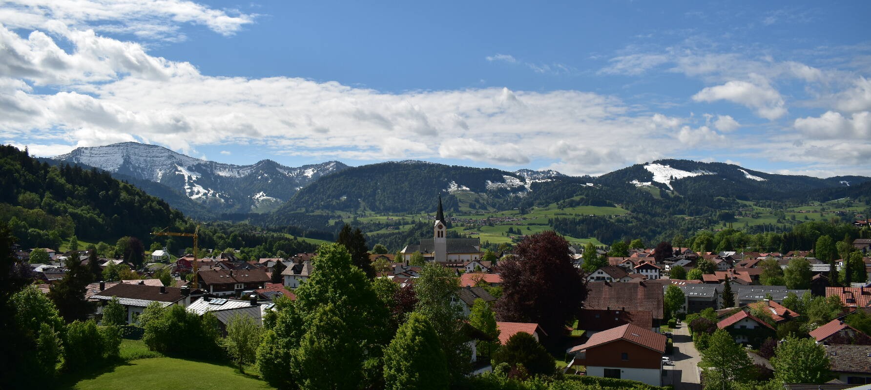 Archived image Webcam Oberstaufen - Health Resort Rosenalp