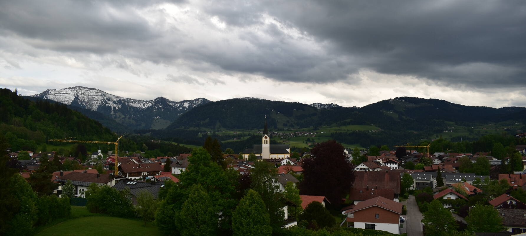 Archived image Webcam Oberstaufen - Health Resort Rosenalp