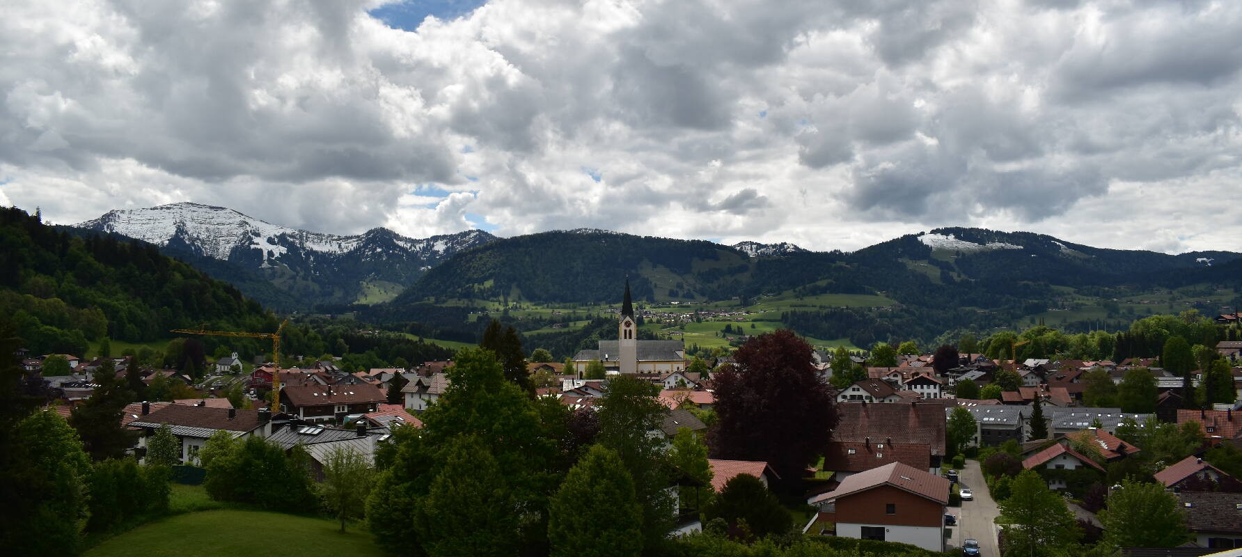 Archived image Webcam Oberstaufen - Health Resort Rosenalp