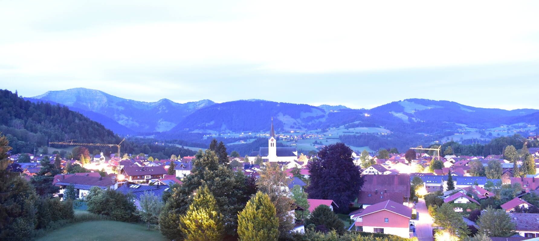 Archived image Webcam Oberstaufen - Health Resort Rosenalp