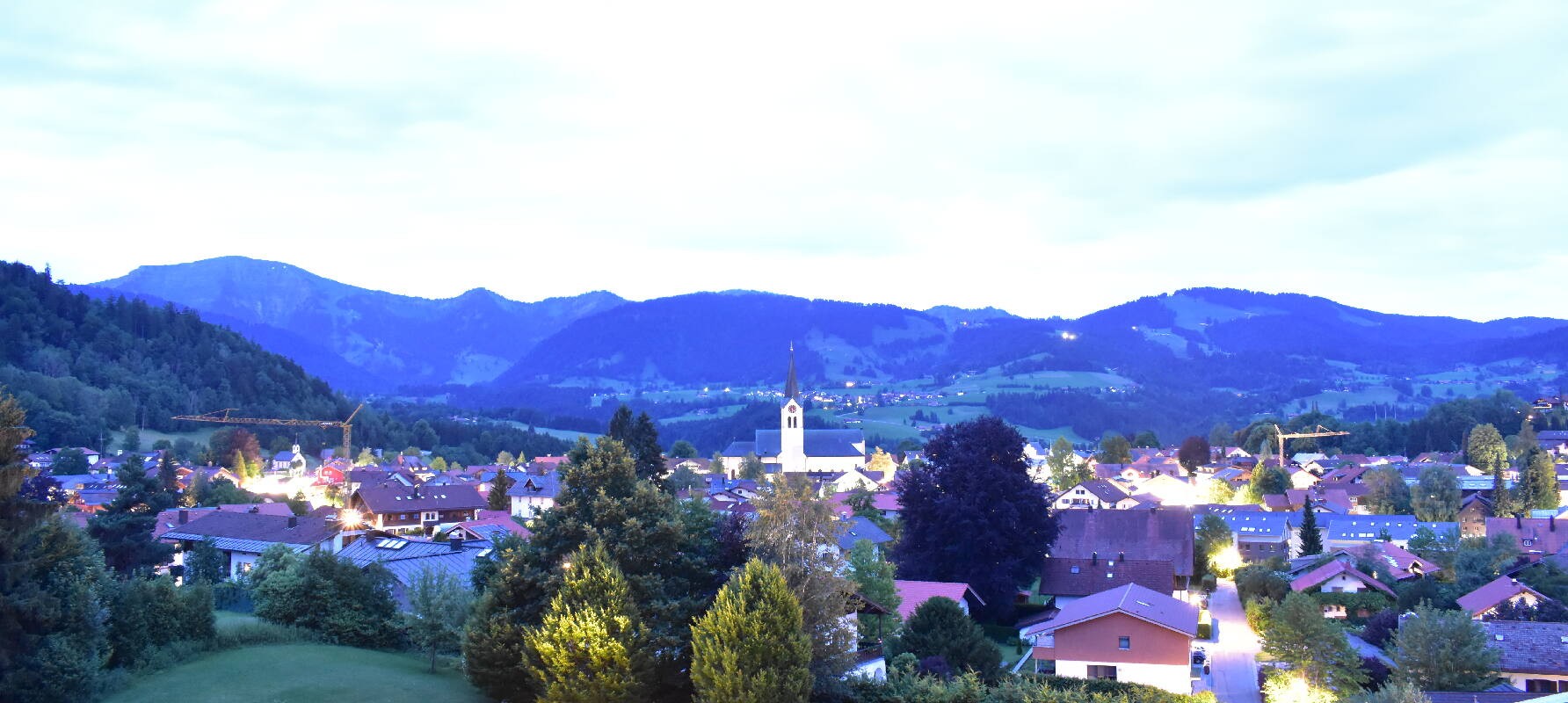 Archived image Webcam Oberstaufen - Health Resort Rosenalp