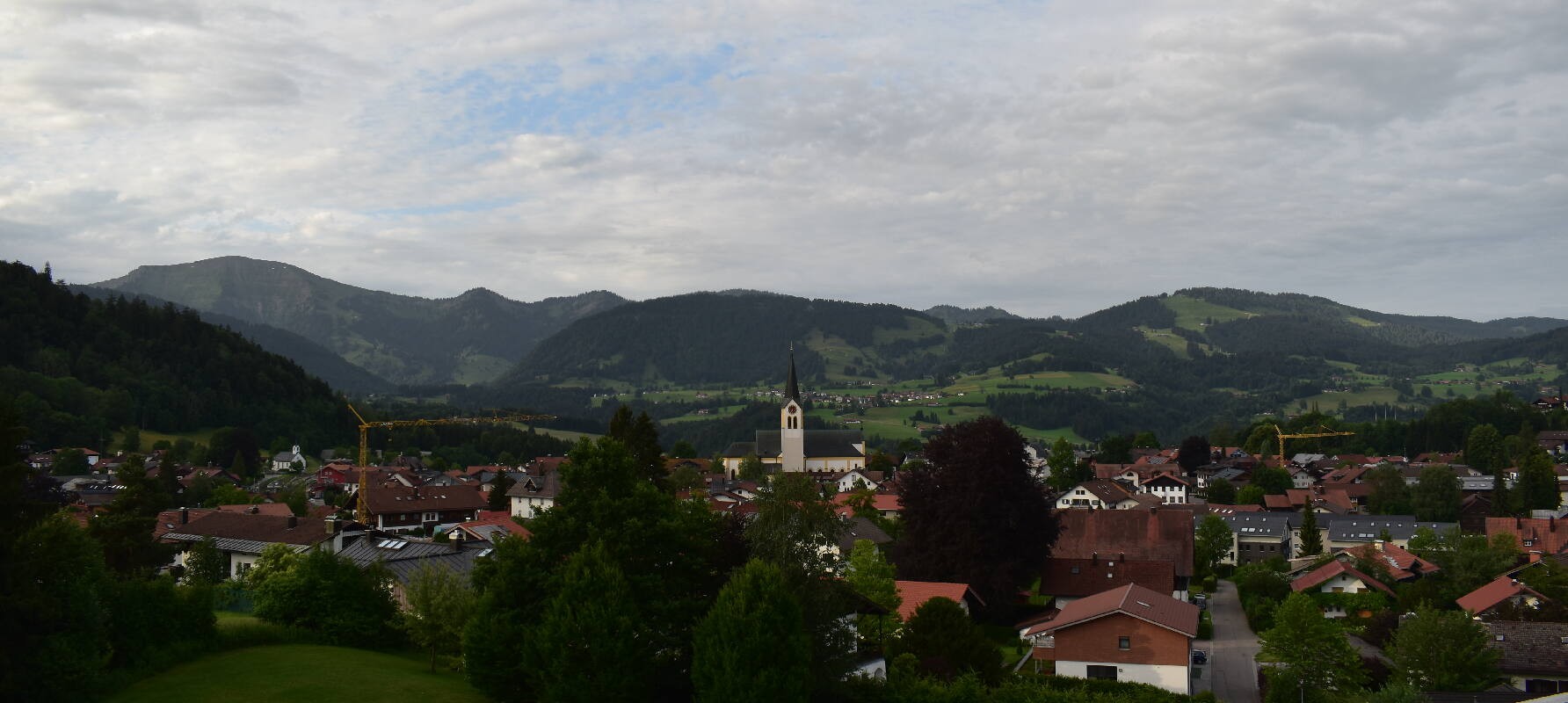Archived image Webcam Oberstaufen - Health Resort Rosenalp