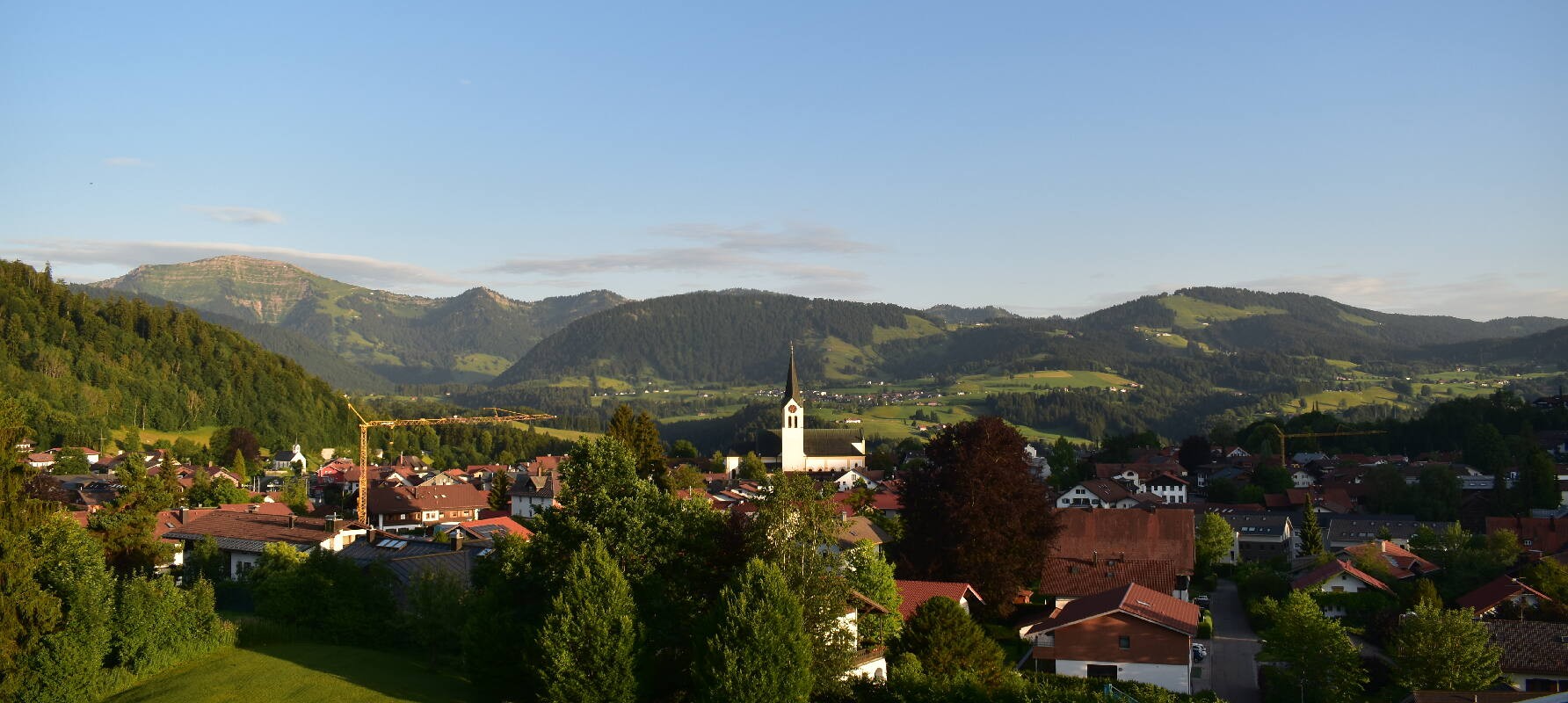 Archived image Webcam Oberstaufen - Health Resort Rosenalp