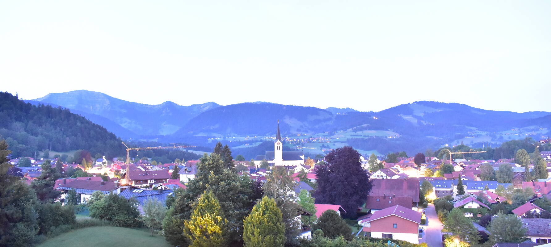 Archived image Webcam Oberstaufen - Health Resort Rosenalp