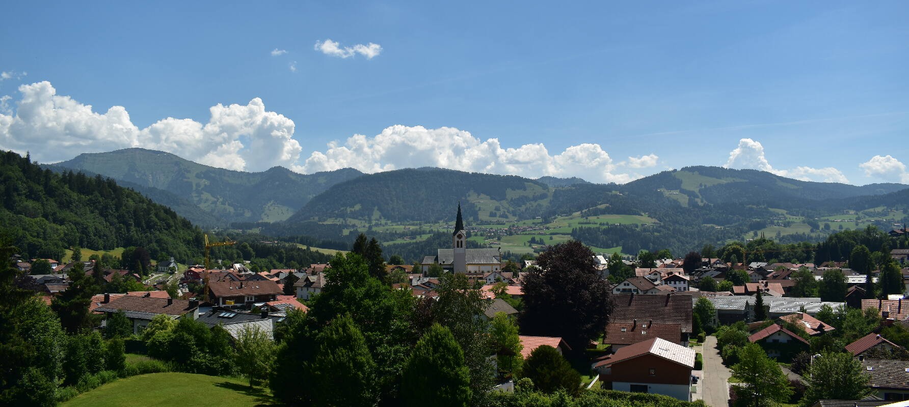 Archived image Webcam Oberstaufen - Health Resort Rosenalp