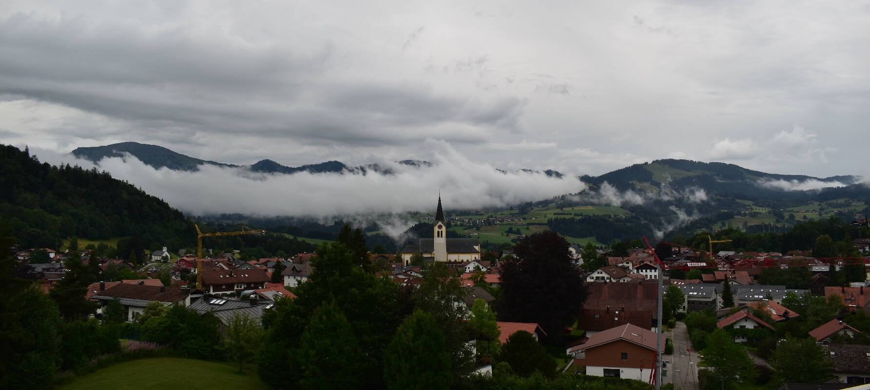 Archived image Webcam Oberstaufen - Health Resort Rosenalp