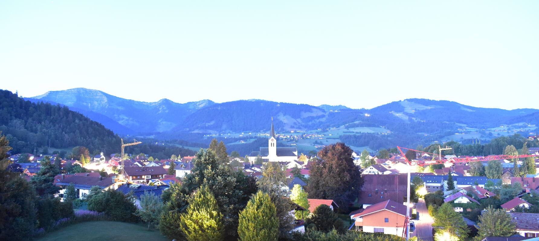 Archived image Webcam Oberstaufen - Health Resort Rosenalp