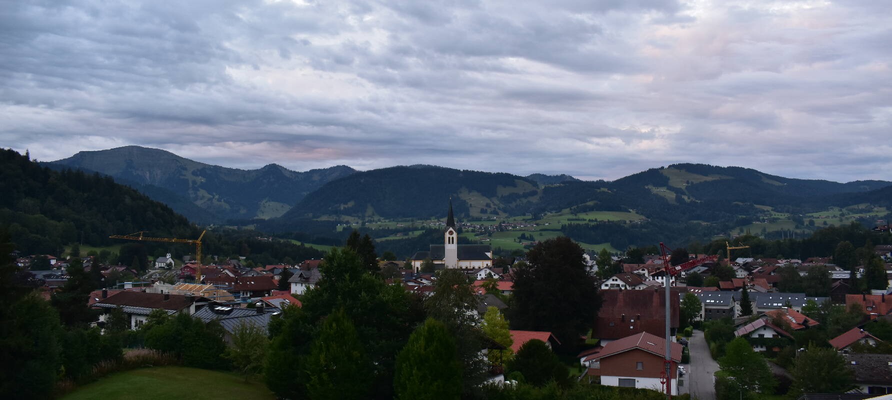 Archived image Webcam Oberstaufen - Health Resort Rosenalp