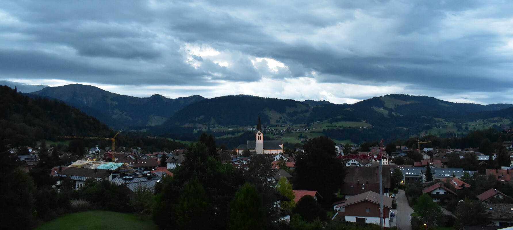 Archived image Webcam Oberstaufen - Health Resort Rosenalp