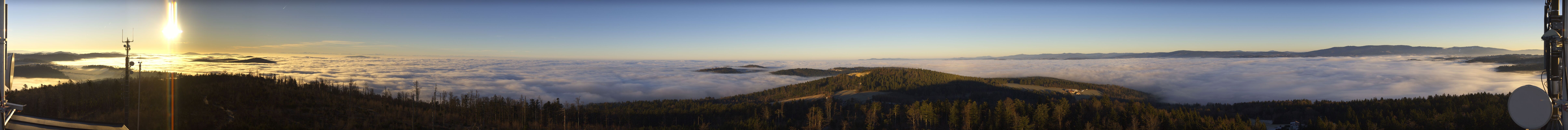 Archiv Foto Webcam Aussichtsturm Oberfrauenwald Waldkirchen