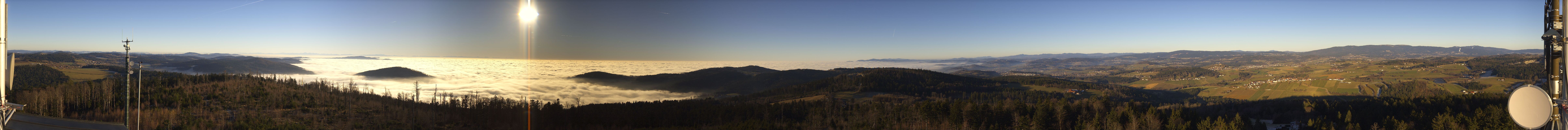 Archiv Foto Webcam Aussichtsturm Oberfrauenwald Waldkirchen