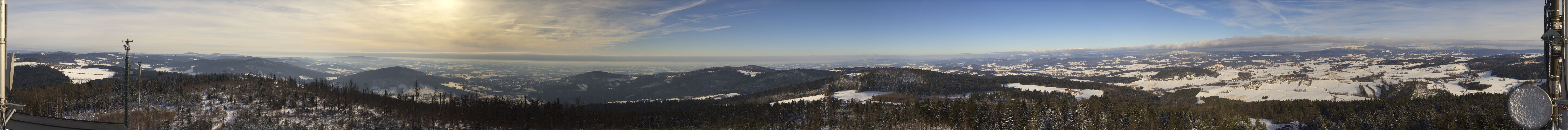 Archiv Foto Webcam Aussichtsturm Oberfrauenwald Waldkirchen