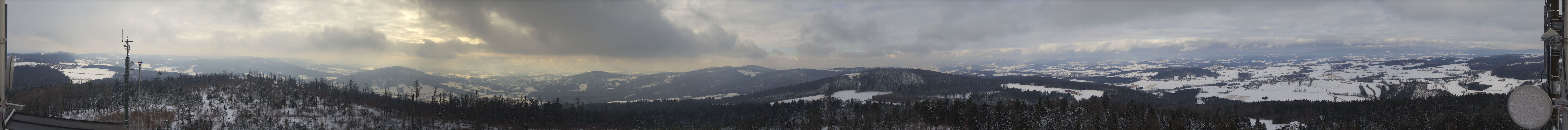 Archiv Foto Webcam Aussichtsturm Oberfrauenwald Waldkirchen