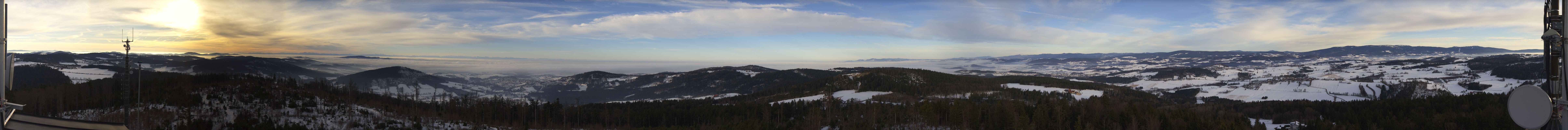 Archiv Foto Webcam Aussichtsturm Oberfrauenwald Waldkirchen