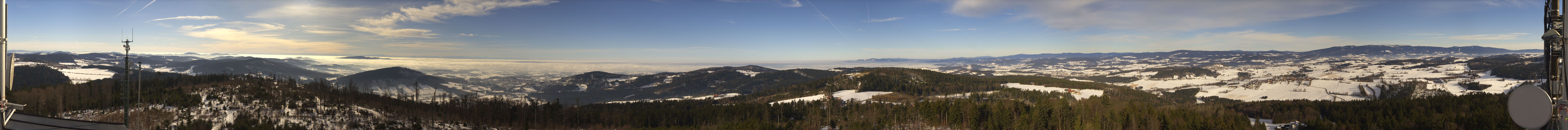 Archiv Foto Webcam Aussichtsturm Oberfrauenwald Waldkirchen