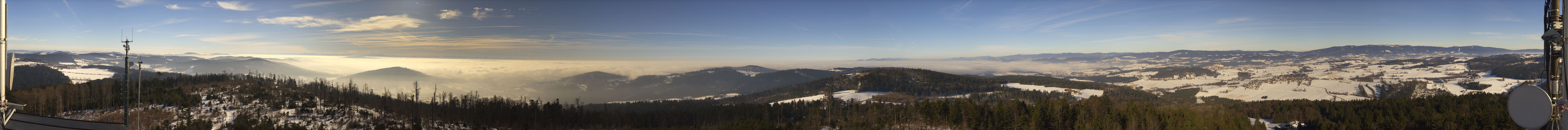 Archiv Foto Webcam Aussichtsturm Oberfrauenwald Waldkirchen