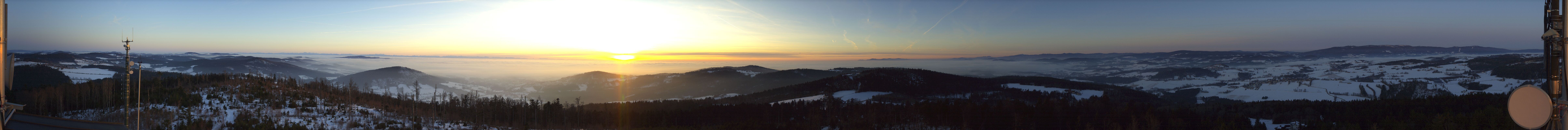 Archiv Foto Webcam Aussichtsturm Oberfrauenwald Waldkirchen