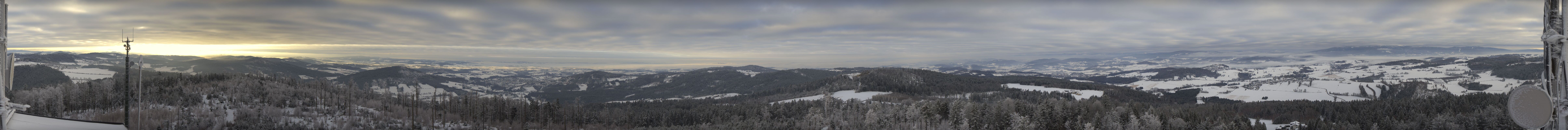 Archiv Foto Webcam Aussichtsturm Oberfrauenwald Waldkirchen