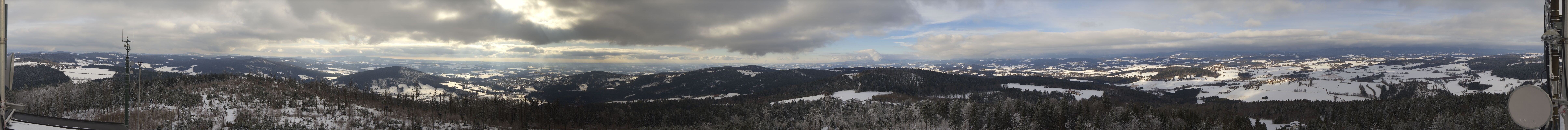 Archiv Foto Webcam Aussichtsturm Oberfrauenwald Waldkirchen