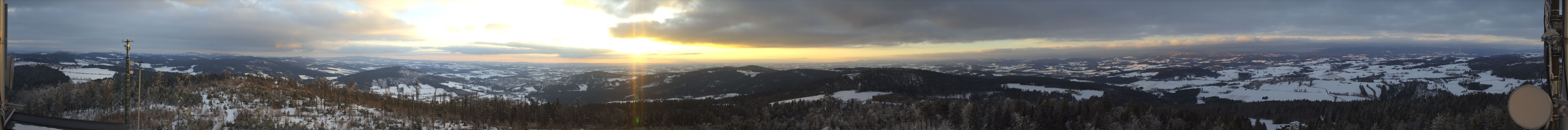Archiv Foto Webcam Aussichtsturm Oberfrauenwald Waldkirchen