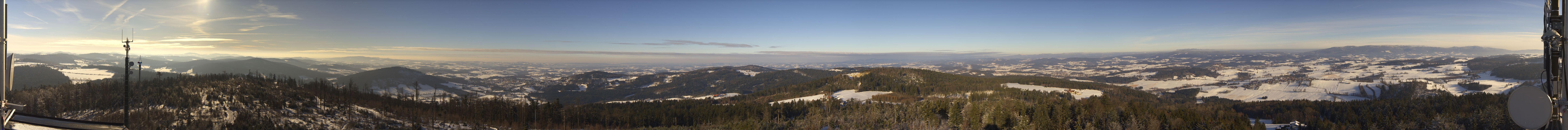 Archiv Foto Webcam Aussichtsturm Oberfrauenwald Waldkirchen