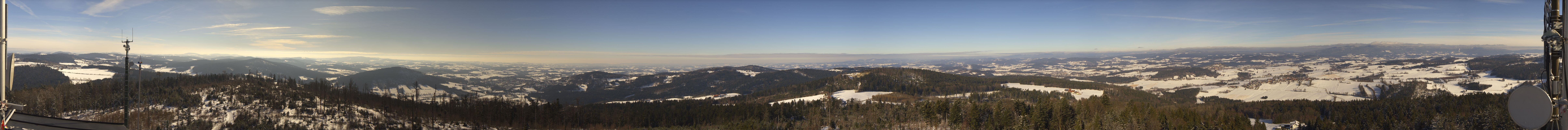 Archiv Foto Webcam Aussichtsturm Oberfrauenwald Waldkirchen