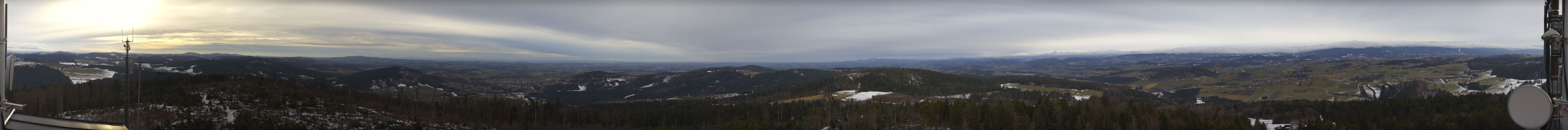 Archiv Foto Webcam Aussichtsturm Oberfrauenwald Waldkirchen