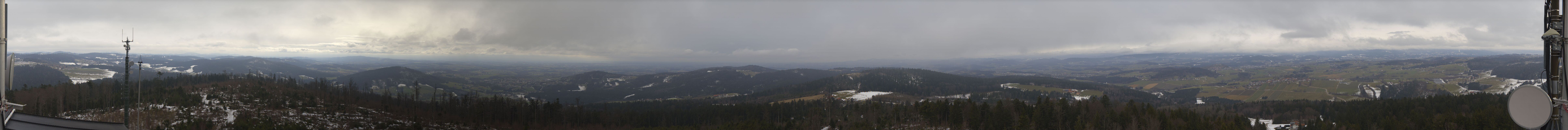 Archiv Foto Webcam Aussichtsturm Oberfrauenwald Waldkirchen
