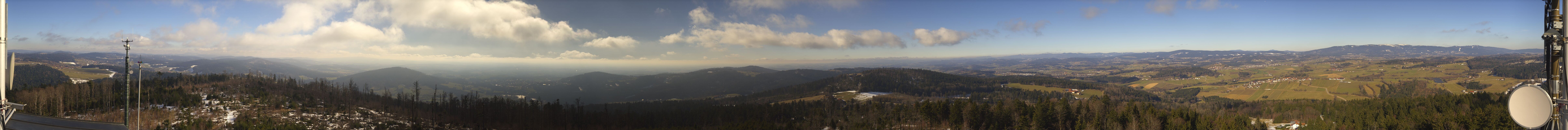 Archiv Foto Webcam Aussichtsturm Oberfrauenwald Waldkirchen