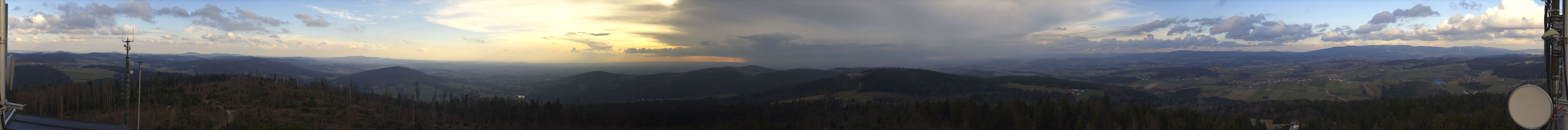 Archiv Foto Webcam Aussichtsturm Oberfrauenwald Waldkirchen