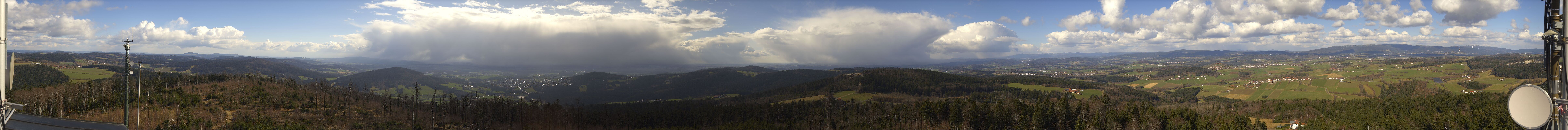 Archiv Foto Webcam Aussichtsturm Oberfrauenwald Waldkirchen