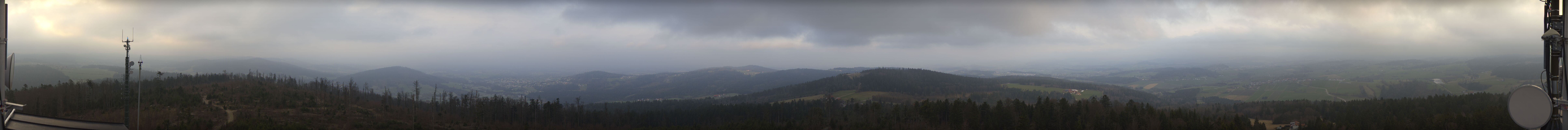 Archiv Foto Webcam Aussichtsturm Oberfrauenwald Waldkirchen