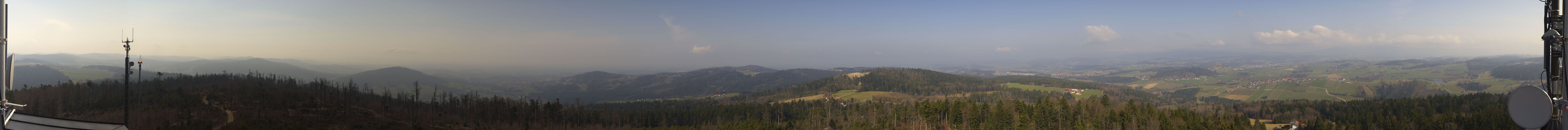 Archiv Foto Webcam Aussichtsturm Oberfrauenwald Waldkirchen