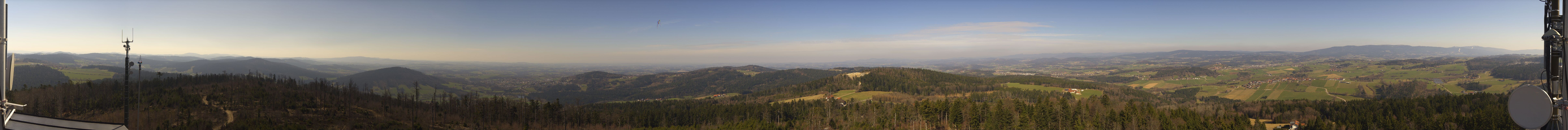 Archiv Foto Webcam Aussichtsturm Oberfrauenwald Waldkirchen