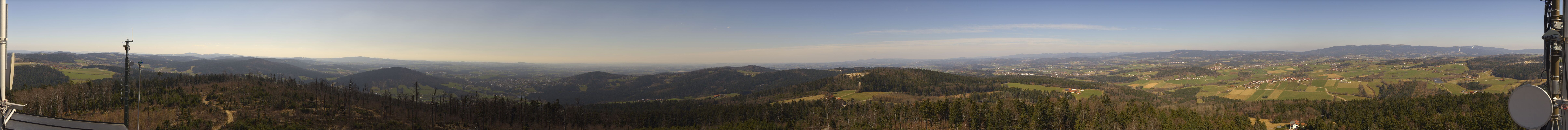 Archiv Foto Webcam Aussichtsturm Oberfrauenwald Waldkirchen