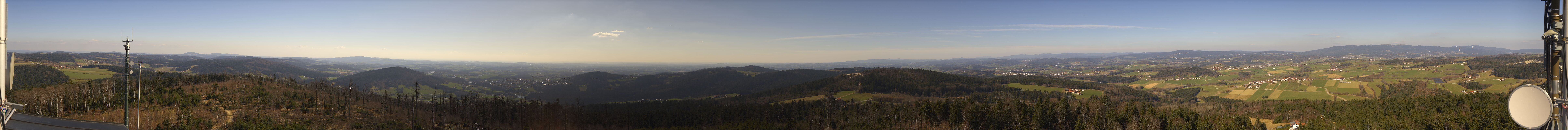 Archiv Foto Webcam Aussichtsturm Oberfrauenwald Waldkirchen