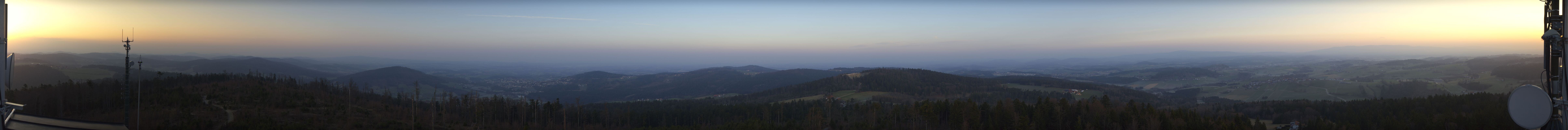 Archiv Foto Webcam Aussichtsturm Oberfrauenwald Waldkirchen