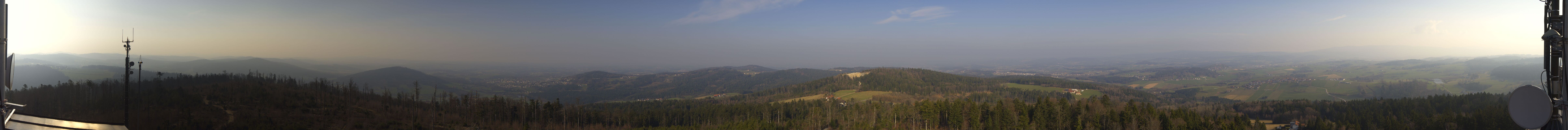 Archiv Foto Webcam Aussichtsturm Oberfrauenwald Waldkirchen