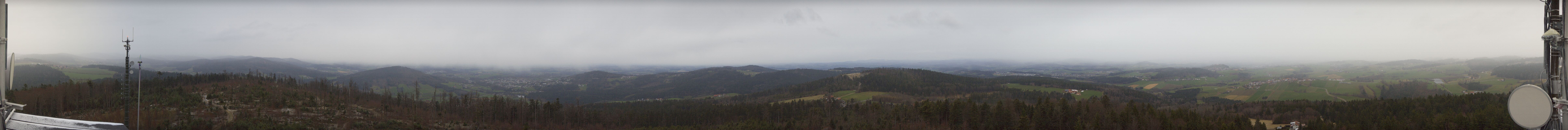 Archiv Foto Webcam Aussichtsturm Oberfrauenwald Waldkirchen