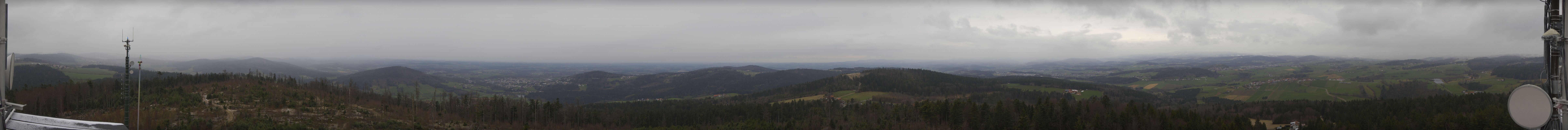 Archiv Foto Webcam Aussichtsturm Oberfrauenwald Waldkirchen