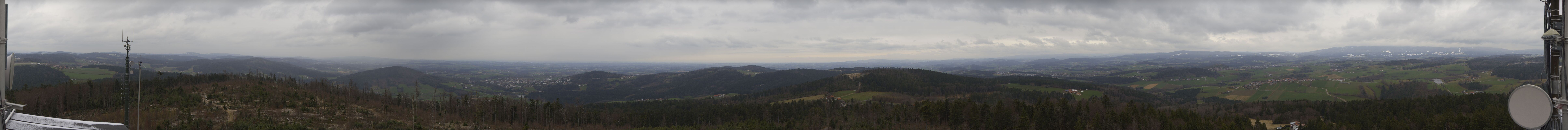 Archiv Foto Webcam Aussichtsturm Oberfrauenwald Waldkirchen