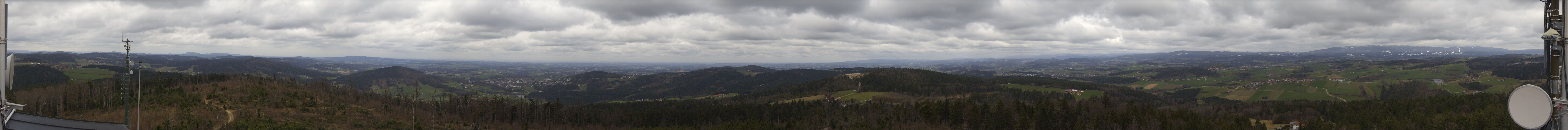 Archiv Foto Webcam Aussichtsturm Oberfrauenwald Waldkirchen