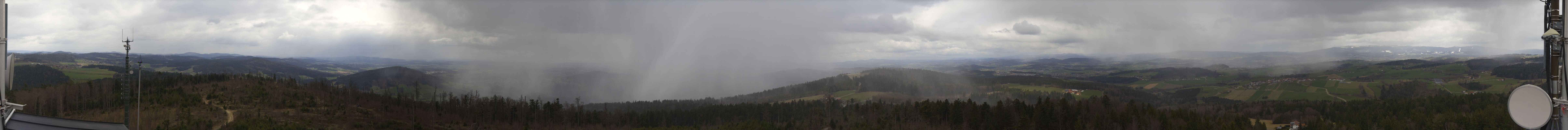 Archiv Foto Webcam Aussichtsturm Oberfrauenwald Waldkirchen