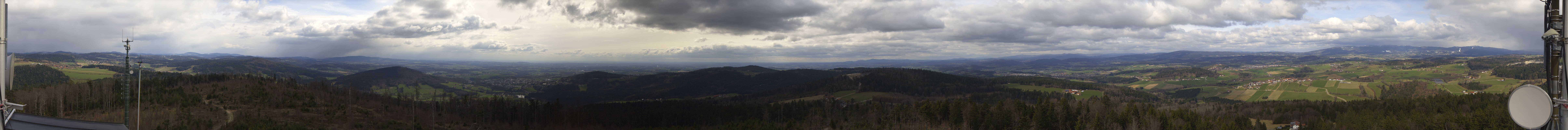 Archiv Foto Webcam Aussichtsturm Oberfrauenwald Waldkirchen