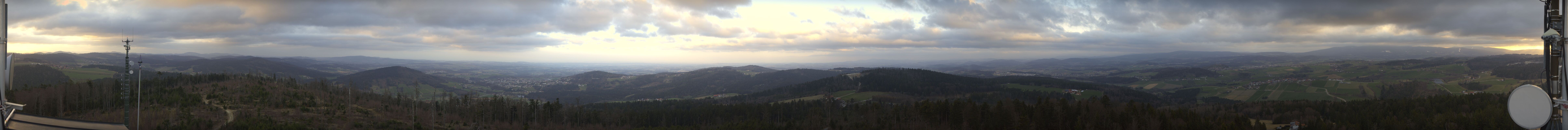 Archiv Foto Webcam Aussichtsturm Oberfrauenwald Waldkirchen