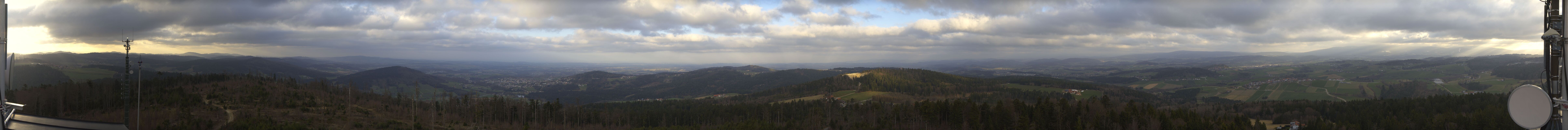 Archiv Foto Webcam Aussichtsturm Oberfrauenwald Waldkirchen